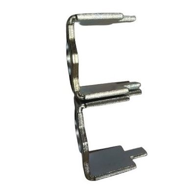 Metal personalizado que carimba o suporte do aço carbono das partes 1.0mm para o acionador de partida do carro