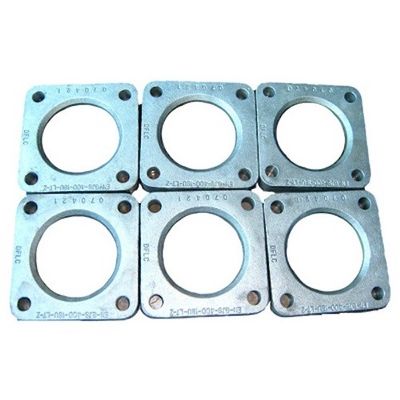 Encaixes de tubulação maleáveis da flange do quadrado do ferro fundido da flange do ferro fundido