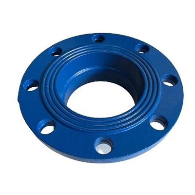Flange dútile moldada de alta temperatura do ferro da flange de ASTM para linhas de junta da tubulação