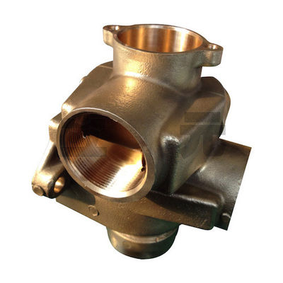 Peças de cobre de moldação da carcaça de dado do conector do OEM para os encaixes de tubulação