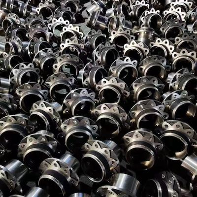 Partidas de fundição de ferro de roda de ferro dúctil GGG45 para indústria automóvel