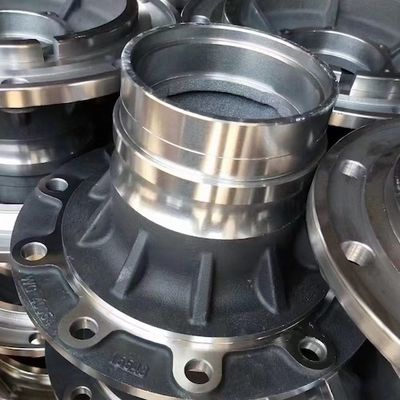 OEM Peças de fundição de ferro dúctil Hubs de rodas Processo de fundição de molde de concha