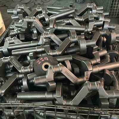 Peças de fundição para eixos crankshaft de liga metálica Peças de motor para a indústria automóvel
